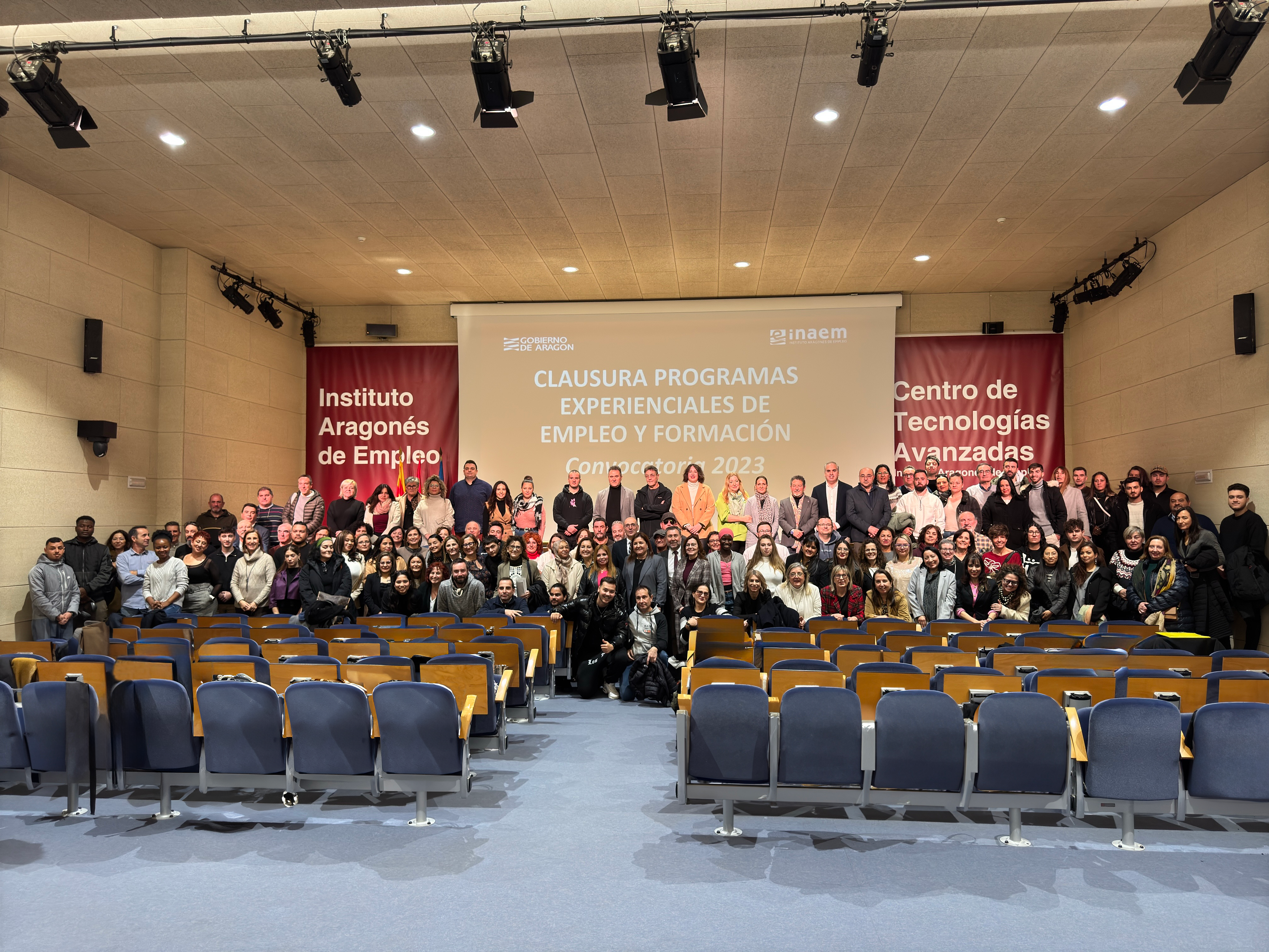 Clausura de los Programas Experienciales de INAEM en Zaragoza